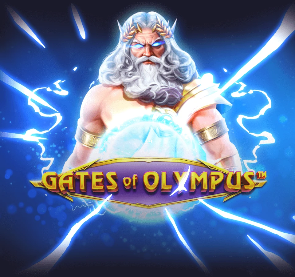 Goldrun Casino Banner met Gates of Olympus thema