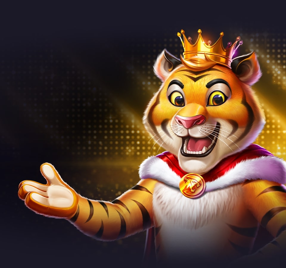 Goldrun Casino banner met tijger thema
